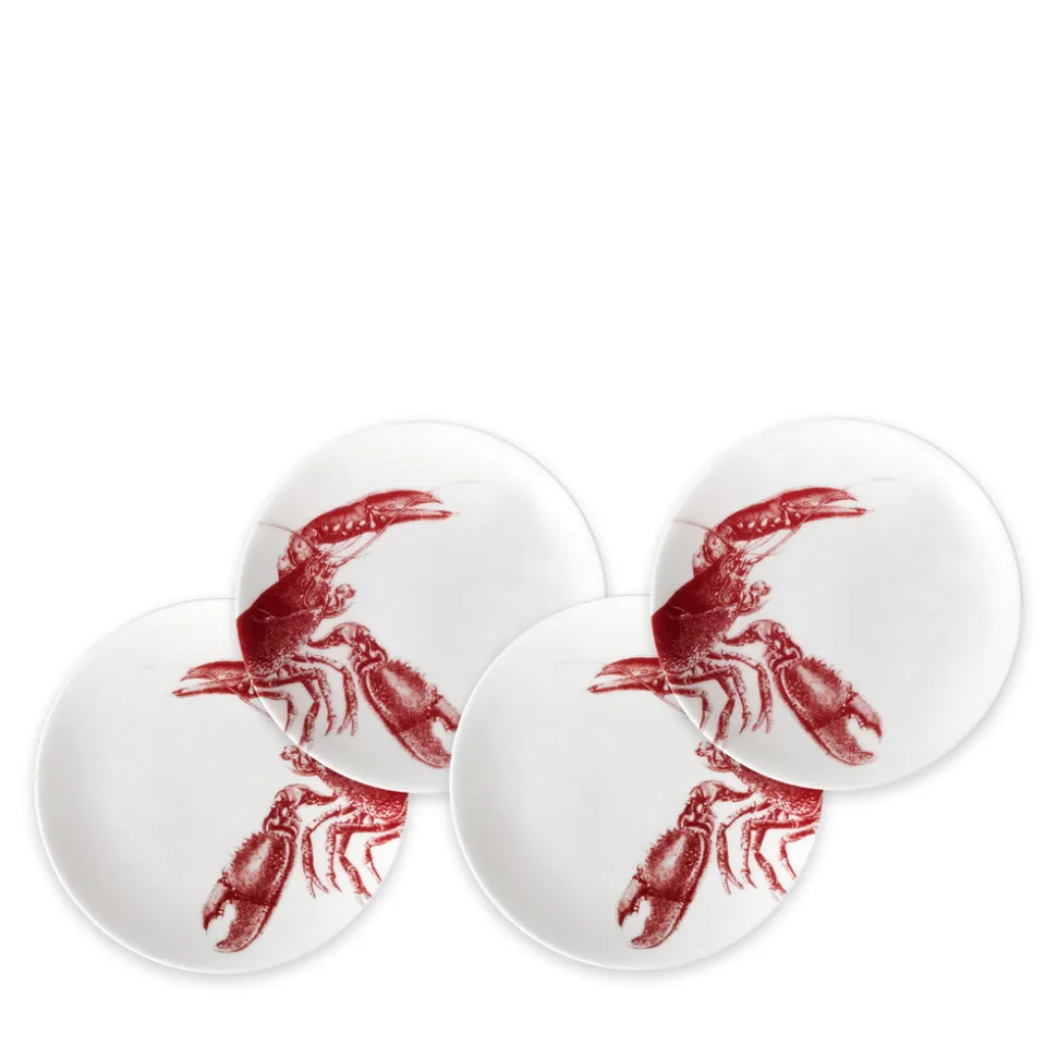 Red Lobster Canape Plates