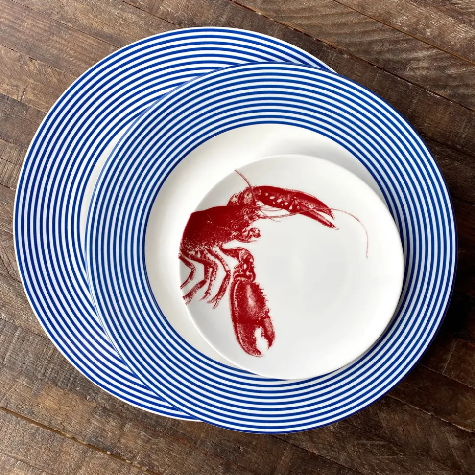 Red Lobster Canape Plates