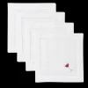 Red Wine Cocktail Napkin Set
