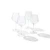 Red Wine Glasses, Set of 4