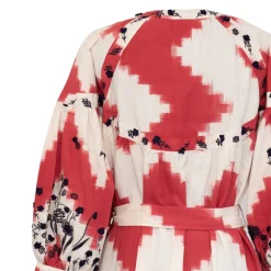 Red Zig Zag Dress