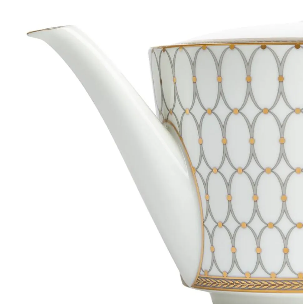 Renaissance Grey Teapot
