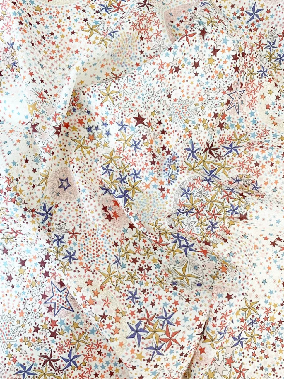 Reversible Scalloped Placemat Made With Liberty Fabric in Mitsi Valeria & Adelajda