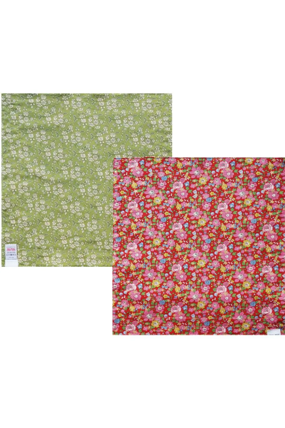 Reversible Stitch Napkin Set Made With Liberty Fabric in Betsy Star & Capel