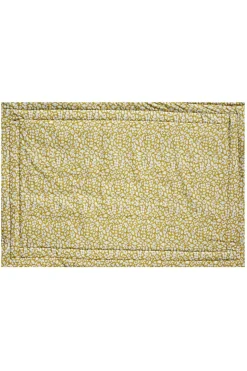Reversible Stitch Placemat Made With Liberty Fabric in Feather Meadow & Annabella