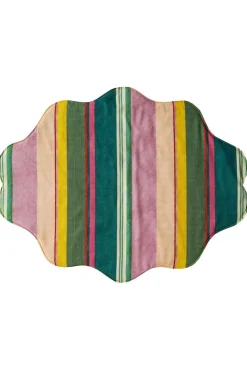 Reversible Wavy Placemat Made With Liberty Fabric in in Archive Swatch & Michelle