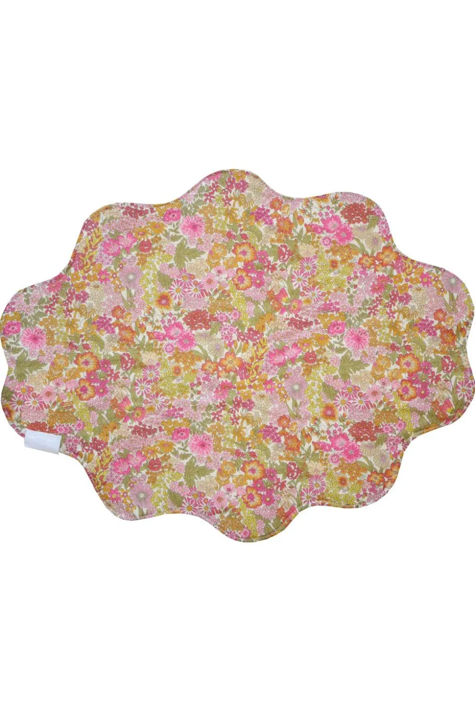 Reversible Wavy Placemat Made With Liberty Fabric in Dreams Of Summer & Margaret Annie