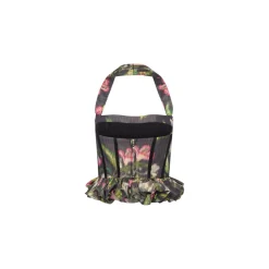 Rhea Corset Top in Pink Lily Taffeta