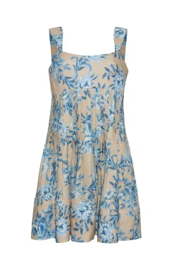Ria Dress in Farfella Ginger Root