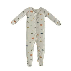 Ribbed Baby Sleeper in Rush Hour Mist