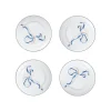 Ribbon Dessert Plates