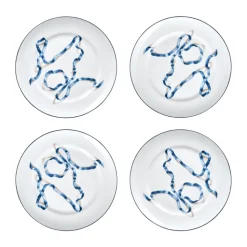 Ribbon Dinner Plates