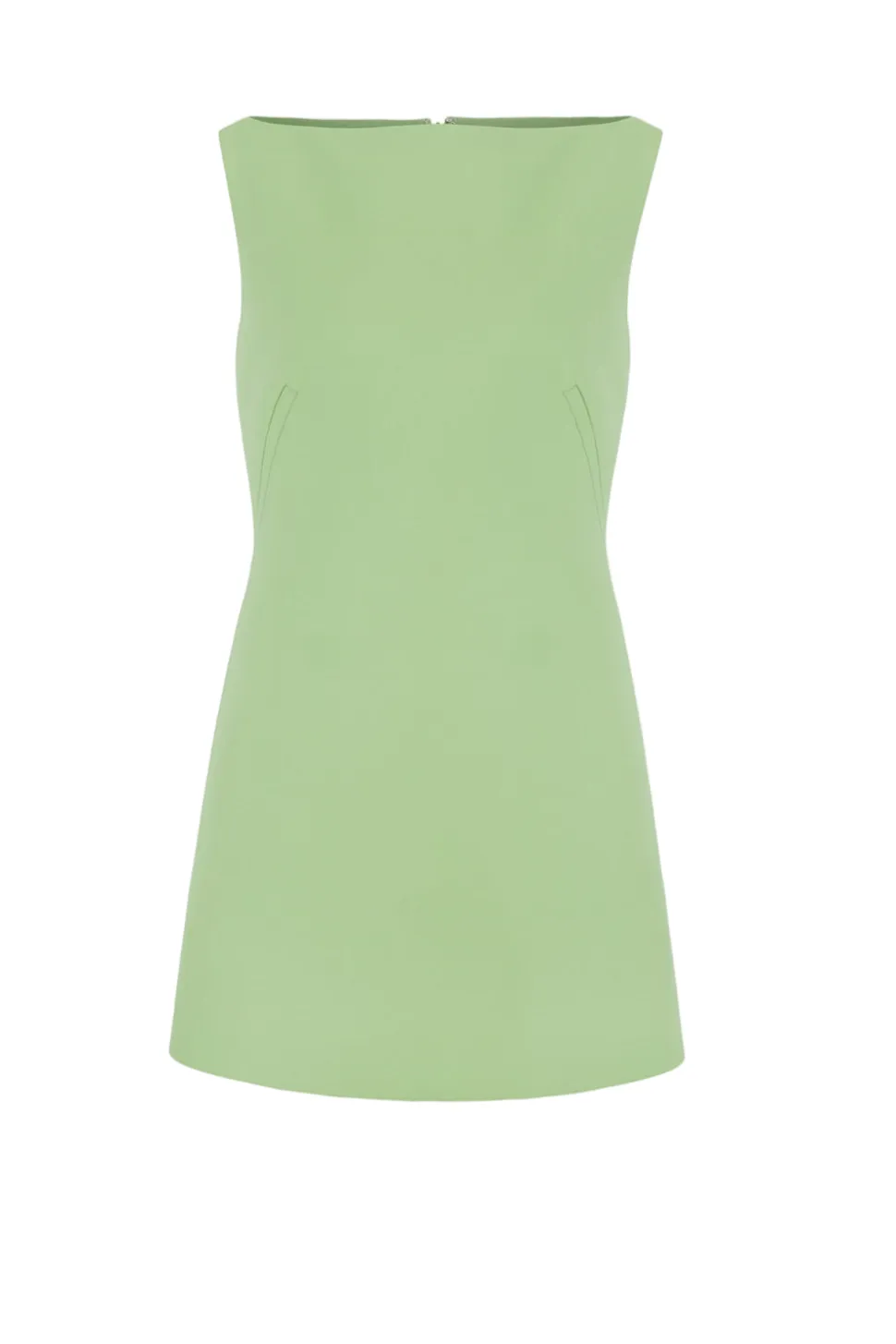 Rifer Dress in Pistachio Green Charmelaine Cady