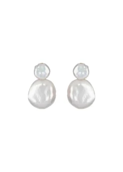 Rita Earrings in Pearl
