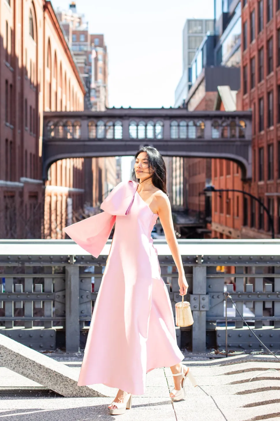 Rita Gown in Blossom Pink
