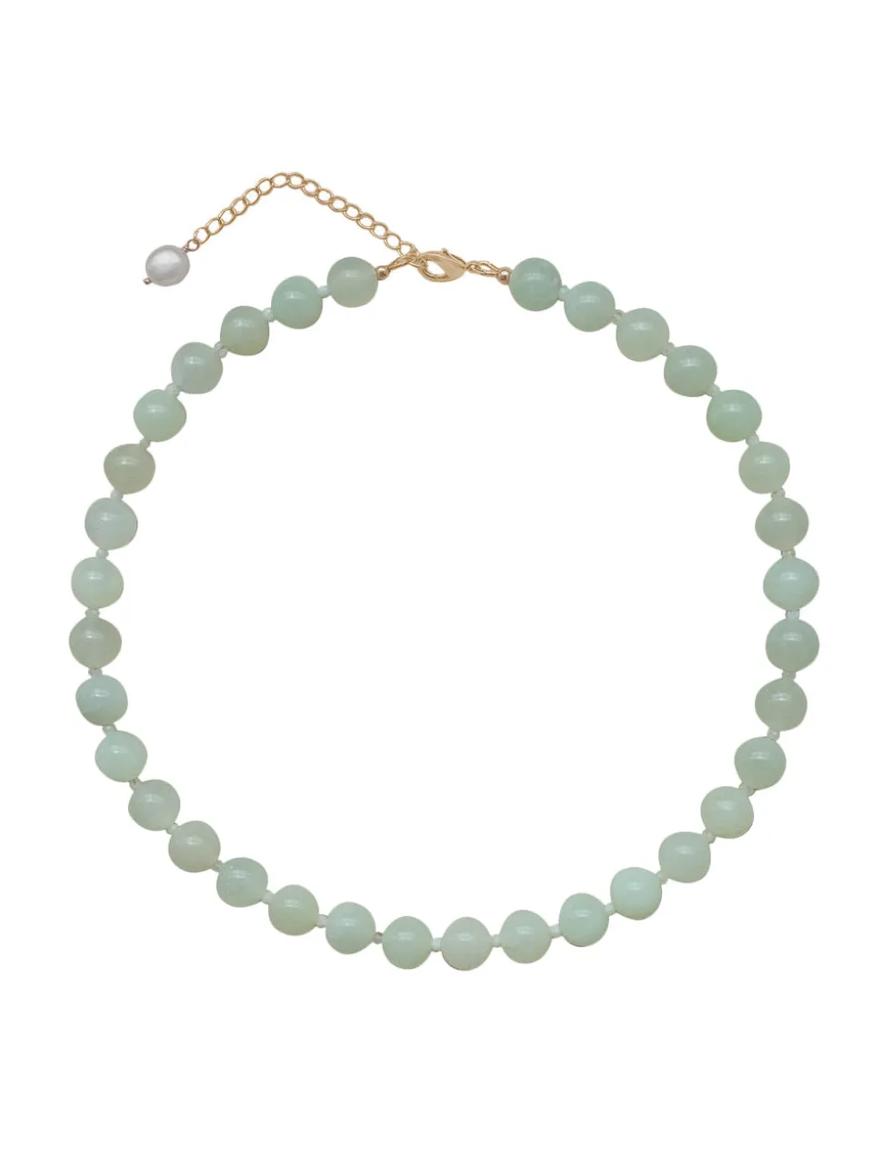Rita Necklace in Light Green