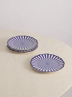 Riviera Dessert Plate, Set of 4