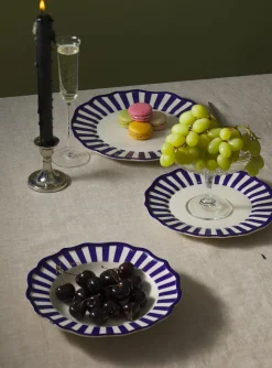 Riviera Dinnerware Set with Pasta Bowl, Set of 12
