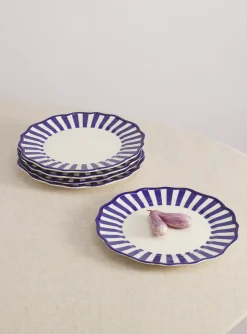 Riviera Dinnerware Set with Pasta Bowl, Set of 12