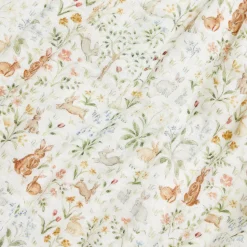 RL Baby x Riley Sheehey Cotton Blanket in Bunny Meadow