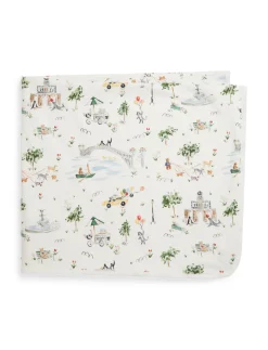 RL Baby x Riley Sheehey Saturday in The Park Cotton Blanket
