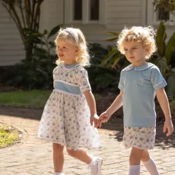 Robert Shorts in Heirloom Delft