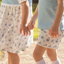 Robert Shorts in Heirloom Delft