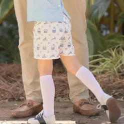 Robert Shorts in Heirloom Delft