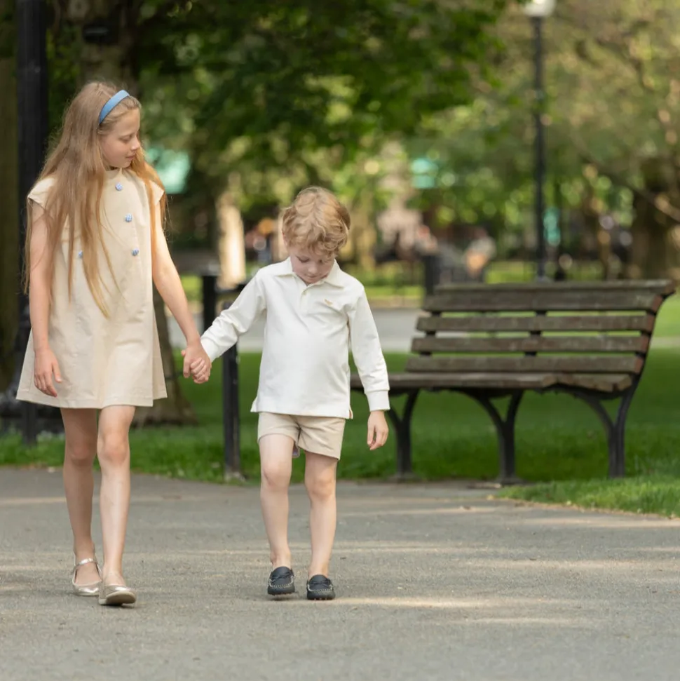 Robert Shorts in King's Way Khaki Corduroy