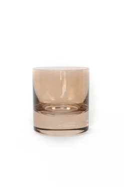 Rocks Glass, Set of 2 in Amber Smoke