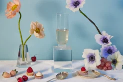 Romantic Champagne Flutes, Set of 4