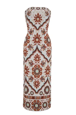 Rome Dress in Mystic Ivory