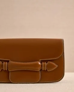 Romy Clutch in Acorn