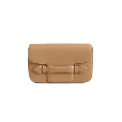 Romy Clutch in Box Calf Palmellato Natural