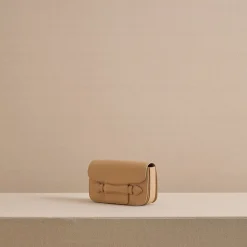 Romy Clutch in Box Calf Palmellato Natural