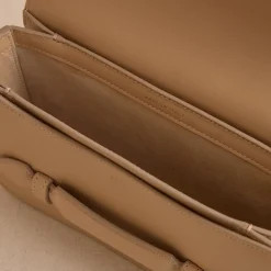 Romy Clutch in Box Calf Palmellato Natural