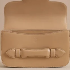 Romy Clutch in Box Calf Palmellato Natural