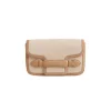 Romy Clutch in Canvas Natural & Supple Soft Natural