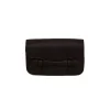 Romy Clutch in Satin Black