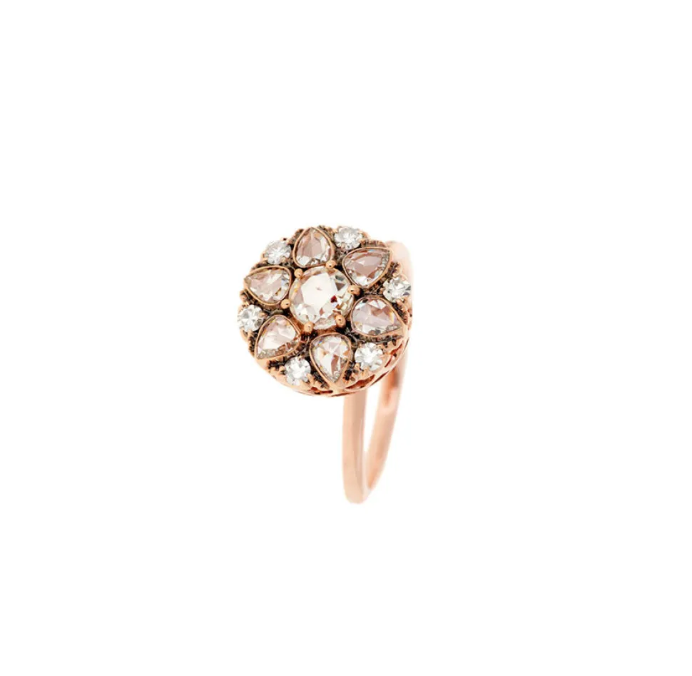 Rosace Diamond Ring