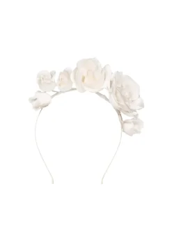 Rosalia Vine Headband in Cream