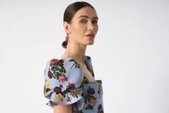 Rose Dress in Blue