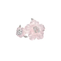 Rose Quartz Sakura Ring