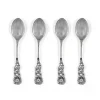 Rose Spoons, Set of 4