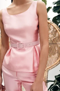 Rose Top in Tulip Pink