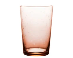 Rose Tumblers With Stars Design, Set of 4