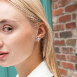 Rosee Diamond Stud Earrings