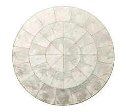 Round Capiz Placemat, Set of 4