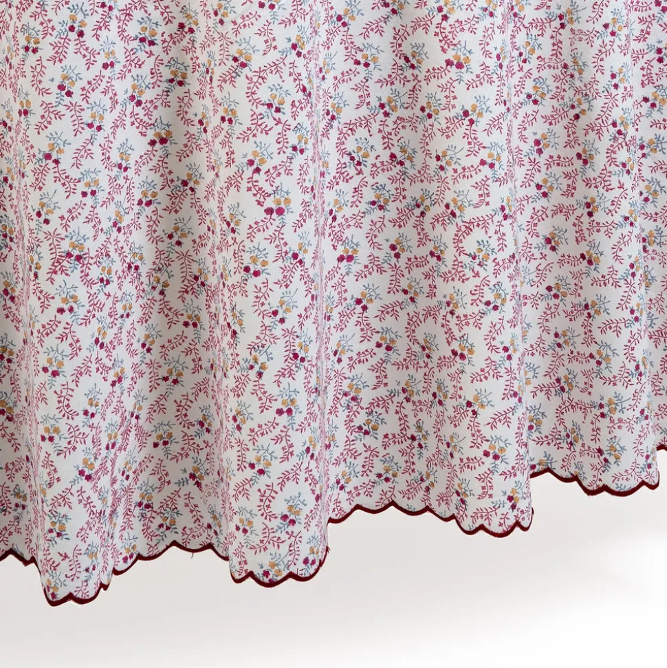 Round Little Flower Tablecloth