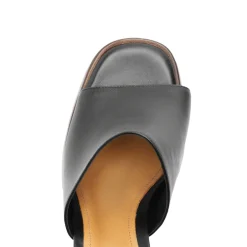 Rowan Leather Sandal in Black